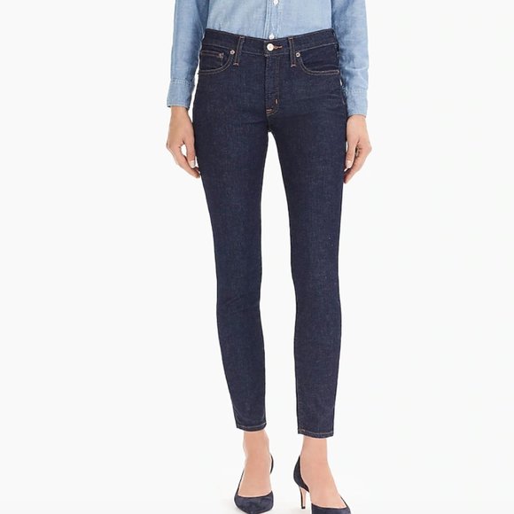 NWOT J.Crew 8" Toothpick Classic Wash - 25 - Picture 1 of 6